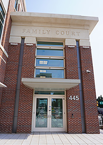 Entrance to Family Court Building in Kent County