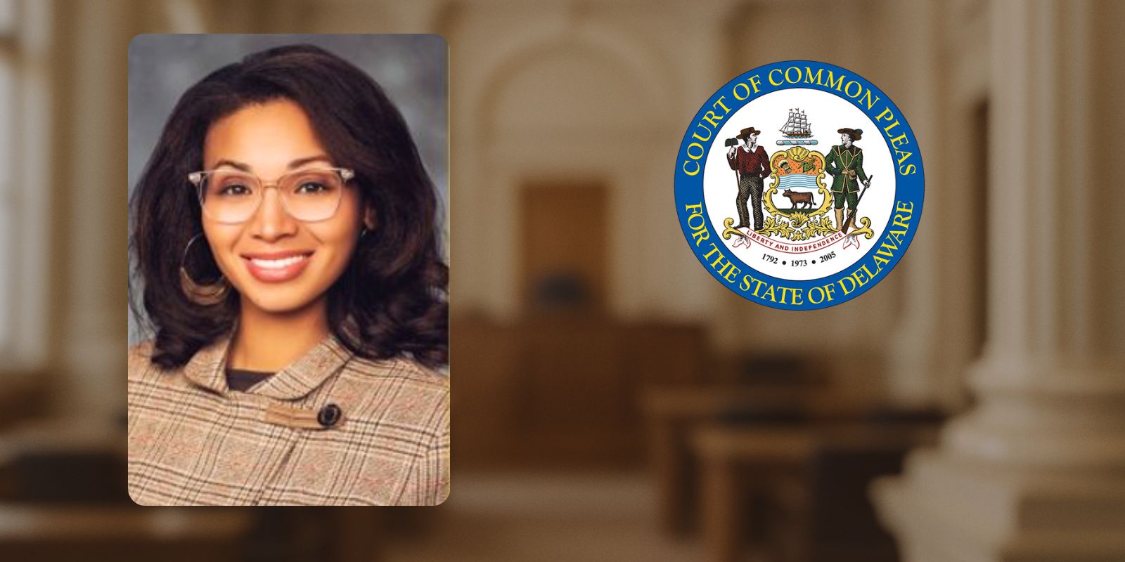 The Hon. Jordan Ponzo Perry Takes the Oath of Office for the Court of Common Pleas for the State of Delaware