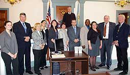 Kent County Resident Judge William L. Witham Jr. and the Veteran's Treatment Court Team Kent County Resident Judge William L. Witham Jr. and the Veteran's Treatment Court Team