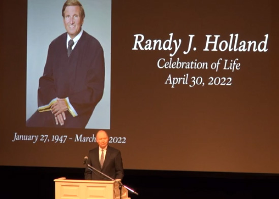 Delaware Judiciary mourns the passing of retired Delaware Supreme Court Justice Randy J. Holland